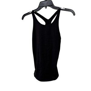 Alo Yoga Black Racerback Tank Top Womens Athletic Wear Size S